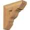 Ekena Millwork Funston Slat Rough Sawn Bracket, Western Red Cedar, 4"W x 14"D x 14"H BKT04X14X14FST06RWR - alternate 1